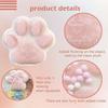 Squeeze Ball Cat Paw Large Paw Print Fluffy Paw Print Squeeze 7cm Set Squeeze Toy Cat Paw Handmade TPR Soft Low Rebound Realistic Touch Cat Claw Cat