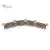 Women Hairband Flower Faux Pearl Button Butterflies Decor Hair Hoop Visible Metal Mesh Headband Elastic Hair Accessory
