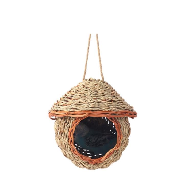 Bird Nest Hangable House Bird Cage Shelter Bed Small Bird Courtyards Bird Playtent