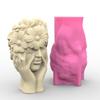 Concrete Vase Silicone Molds DIYs Flowerpot Mould Ornament Making Flower Girl Plaster Epoxy Resin Castings Molds Decors
