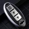 Car Key Case Cover for Nissan Leaf Micra Qashqai J11 J10 X Trail T32 Fob Versa Note Patrol Key Cover AccessoriesTPU Leather