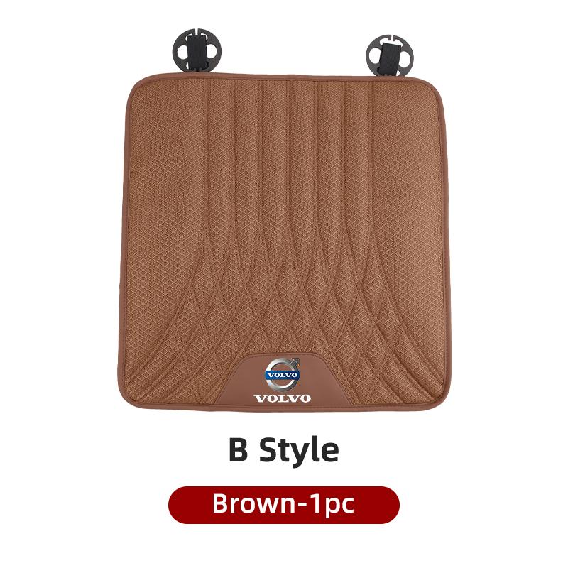Car Ice Silk Seat Cushion Breathable Anti-Slip Pad Seat Cover Interior For Volvo AWD C30 C70 S60 S80 S90 T6 V40 V50 V60 V70 V