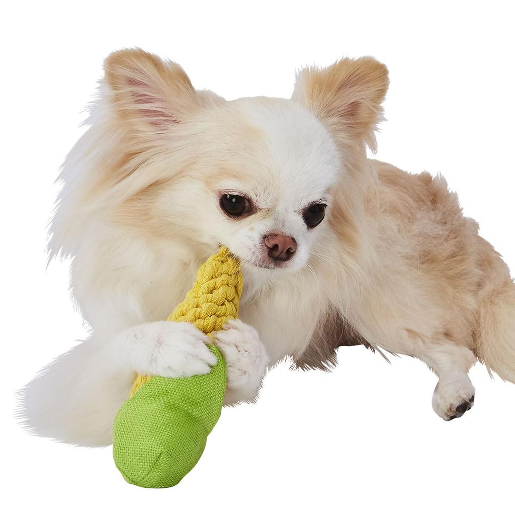 Petio Dog Toy Knitted CORN Dental S
