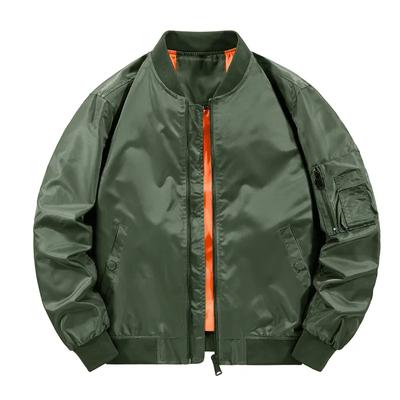 Outdoor Fliegerjacke Herren Baseball Uniform Stil Mode Übergröße Bomber