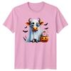 Cow Ghost Halloween Holidays Unisexs TShirt Unisexs Tee Graphic Unisex Top