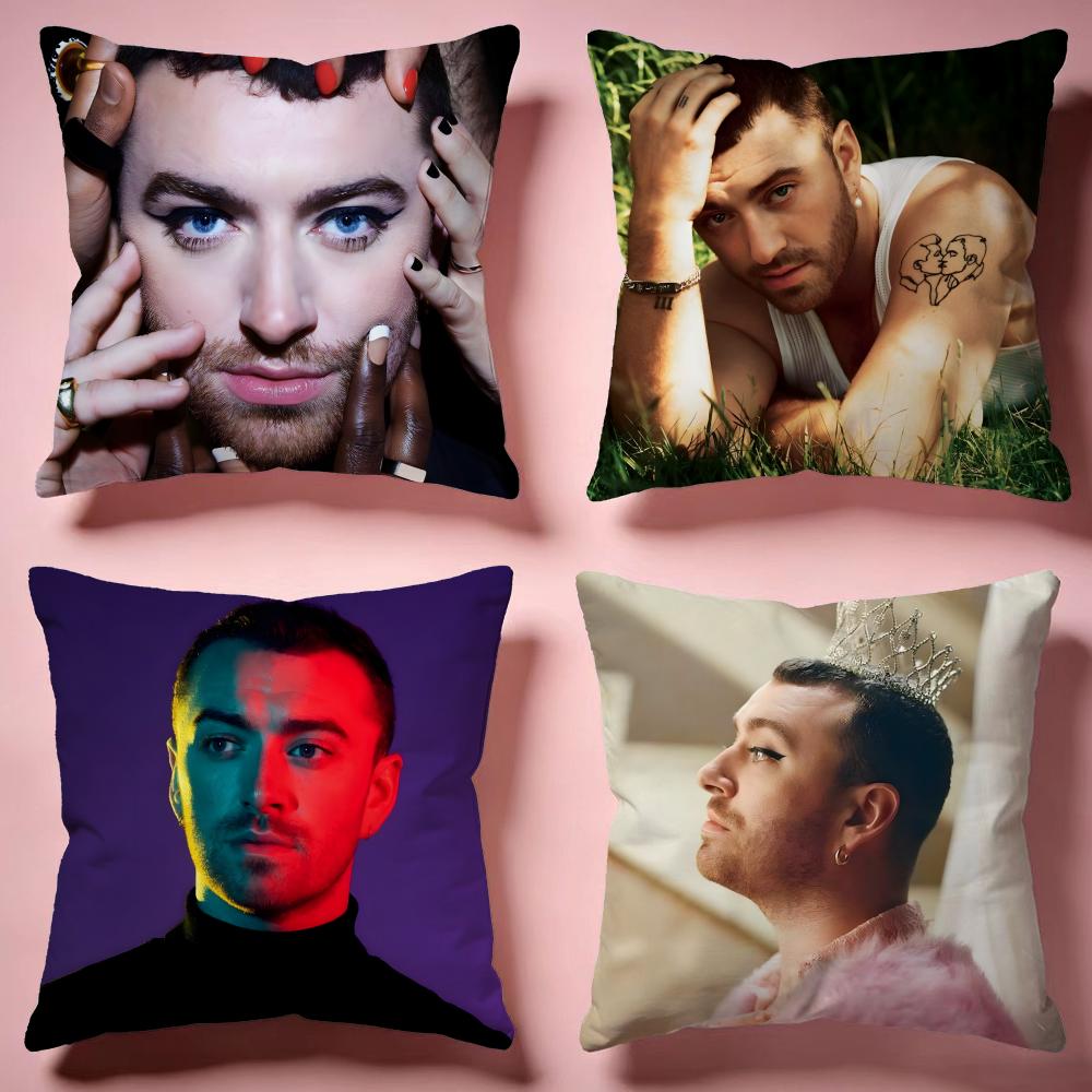 Trendy Ssam Smithes Cushion Cover Comfortable Durable Pillow Cover MultiScene for Home Office Car Sofa