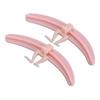 Eyelash Separator Tool Washable Reusable Silicone Base and Legs Lash Extension Assisted Tool for Beauty Salon Pink