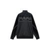 Li Ning X Kong Shan Ji Collaboration Sports Basketball Series Quilted Panel Sports Zip-Up Long Sleeve Hoodie Men Hoodies Black AWDR657-1
