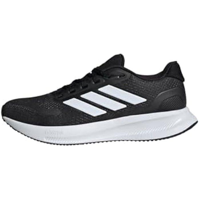 Беговые кроссовки - ADIDAS - RUNFALCON 5 - Для женщин - Черно-белые