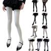 Women Winter Fall Elegant Twist Striped Patterned Jacquard Tights Opaque Stockings Pantyhose Hosiery Slimming Leggings