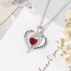 Starlight Stone Eternal Love Heart Necklace for Women