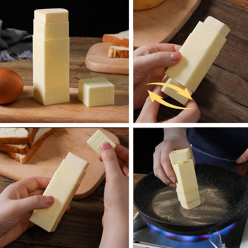 Kitchen Gadgets Sticks Plastic Applicator Cheese Butter Spreader Baking Tools Upright Rotating