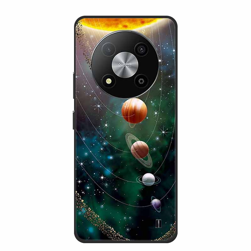 Phone Case For ZTE Blade A73 5G Back Cover Case Black Silicone Shockpoof Soft Funda For ZTE Blade A73 5G Case A 73 6.52" Coque