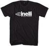 Gruppo Cinelli WE BIKE HARDER Logo Short 509C0040XXL T-Shirt, Sleeve, Unisex, Black, XXL,
