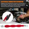 Electrical Terminal Connector Separator Automotive Electrical Connector Removal Double Ended Design Auto Repair Tools