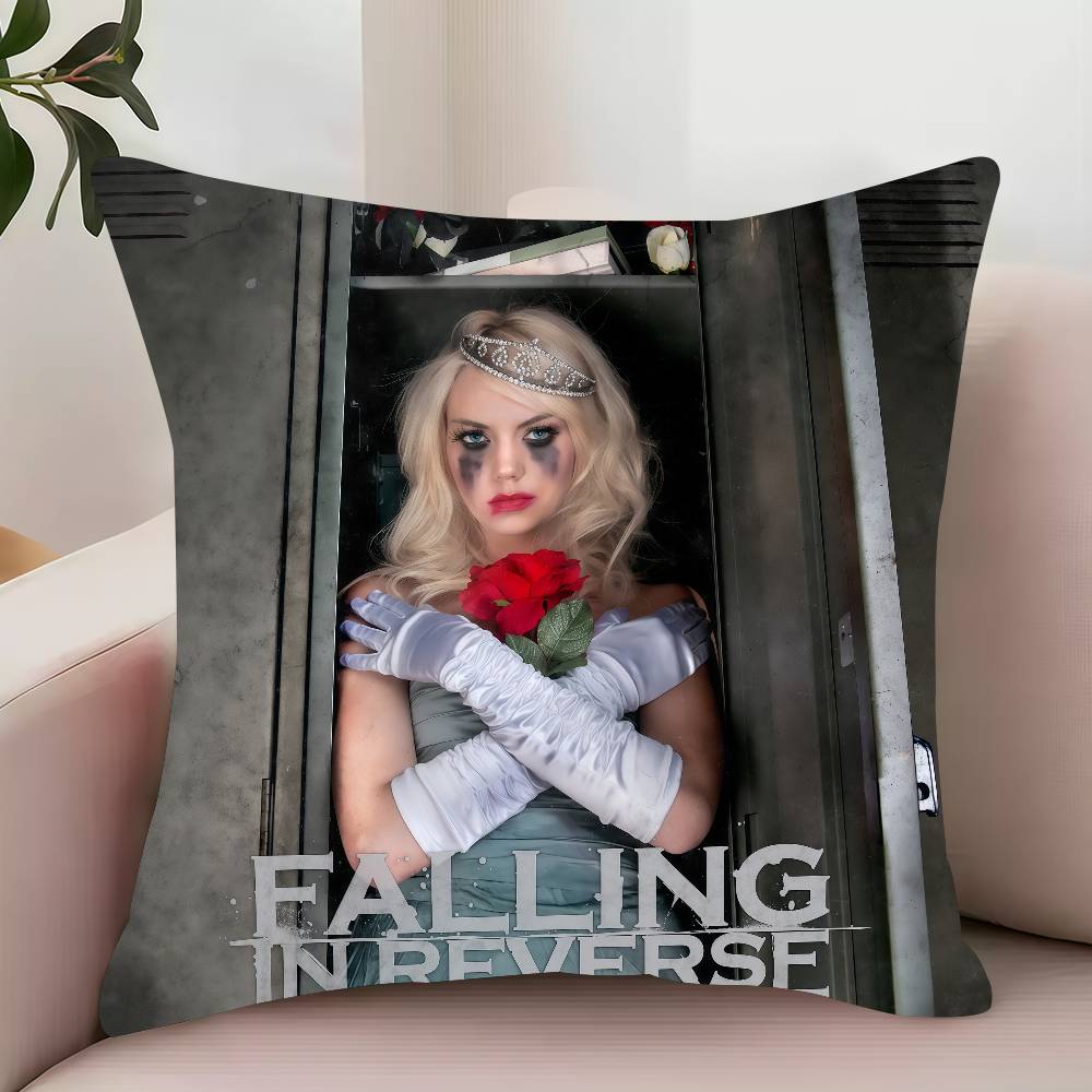 F-Falling in R-Reverse Popular Monster Pillow Case Decor Protective Covers Comfortable soft for Sofa Living Room Home office