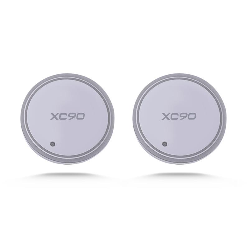 

Applicable to Volvo XC90 car luminous water coaster car interior colorful modification atmosphere light non-slip mat accessories