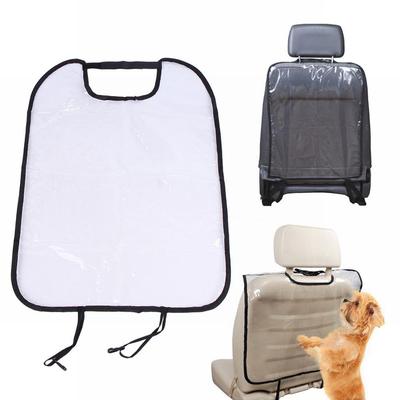 Car Seat Back Protector Cover Mat Transparent Kick Pad For Kids Kick Clean Anti Dirt Mud Protection Cover 58x42.5cm