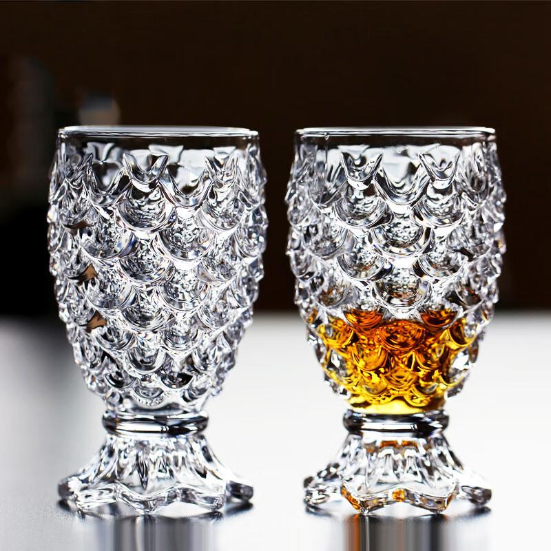 Mermaid Shaped Whiskey & Spirit Glass (Set of 2)