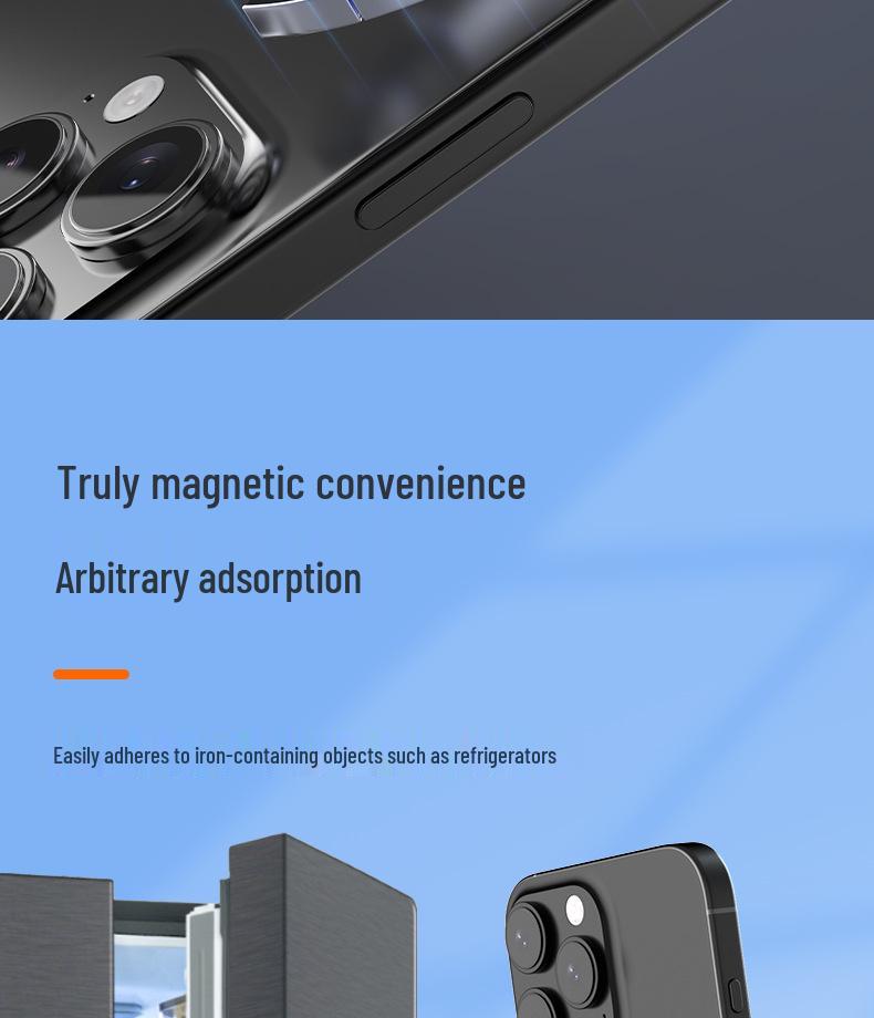 Magnetic Double-Sided Rotating Phone Stand & Finger Ring Holder