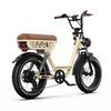 ONESPORT W77 20" Fat Tire Electric Bike, 250W Motor, 90KM Range, Hydraulic Brakes, 7-Speed, for Urban Commute & Leisure Riding