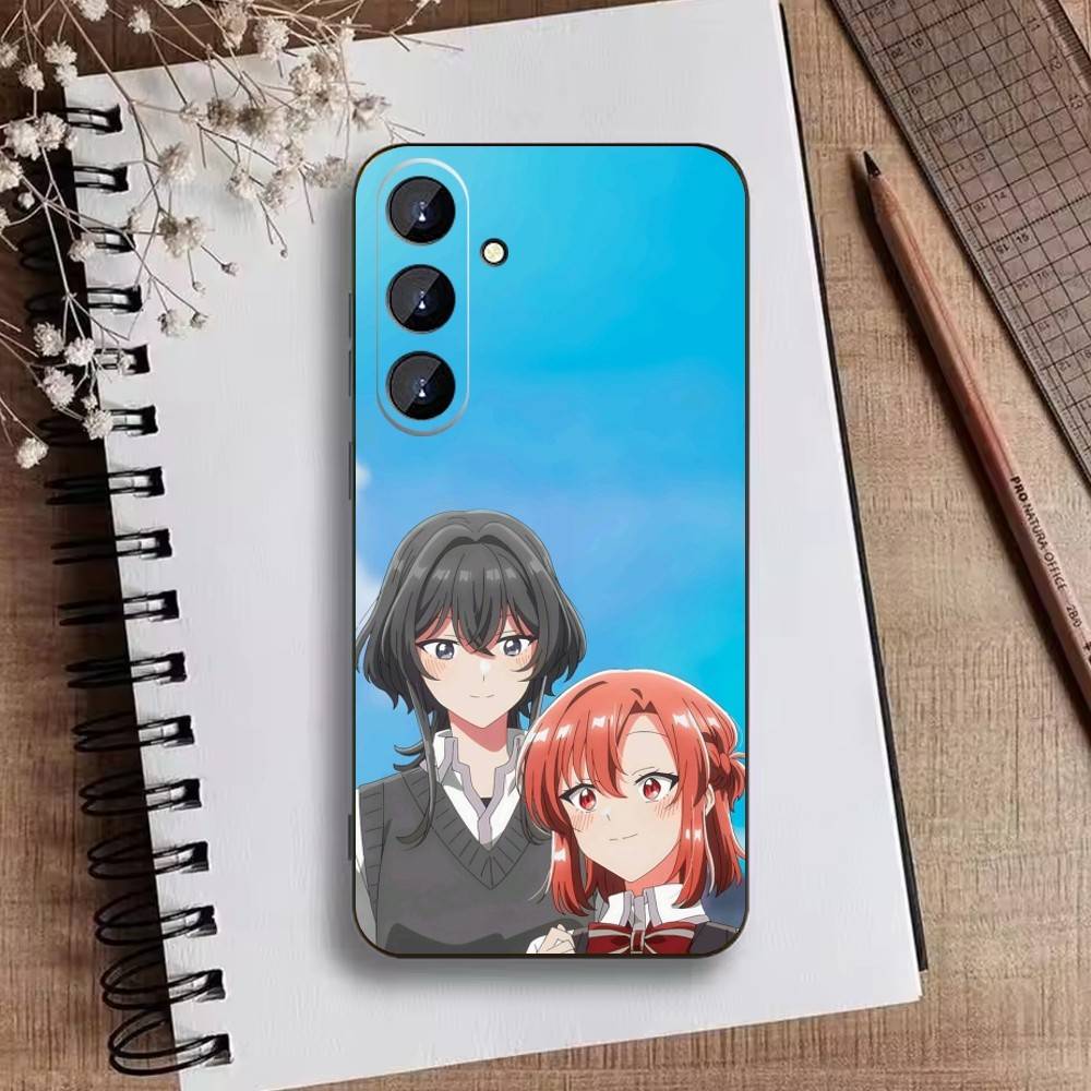 

Kino Himari and Asanagi Yori Phone Case For Samsung Galaxy A73,21,22,32,71,53,52,51,80,5G Soft Black Cover Samsung a42 5g