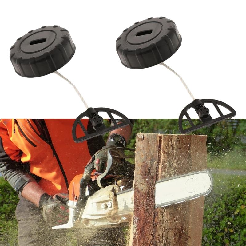 Pack Of 2 Efficient Chainsaw Fuels Oil Tanks Caps Suitable For MS180 MS170 MS018 Easy Installation Reliable Spare Parts