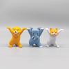 Adorable Pvc Cartoon Animal Figurines Featuring Elephant Gorilla Lion Penguin For Collectors