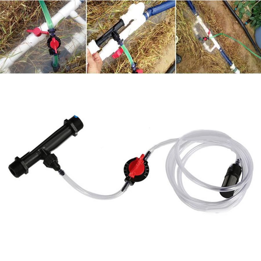 

3/4 Garden Irrigation Device Fertilizer Injector Switch Water Tube Set