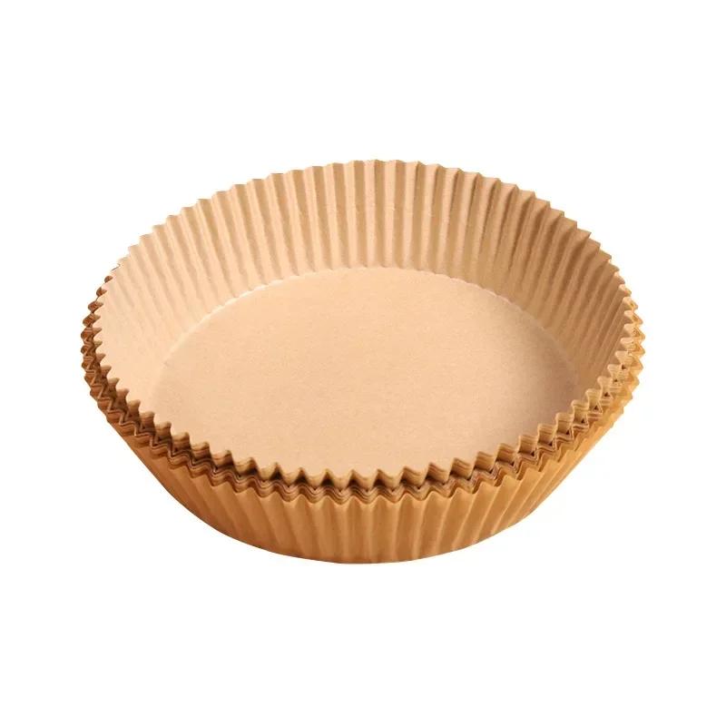 Oil-proof and Oil-absorbing Paper for Air Fryer Baking, Household Barbecue Plate, Food Oven, Kitchen Pan Pad