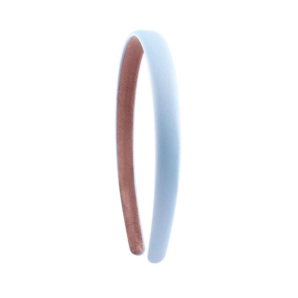 Kids' Solid Color Wide Edge Headband – Handmade Fabric Base, Perfect for Summer DIY Accessories
