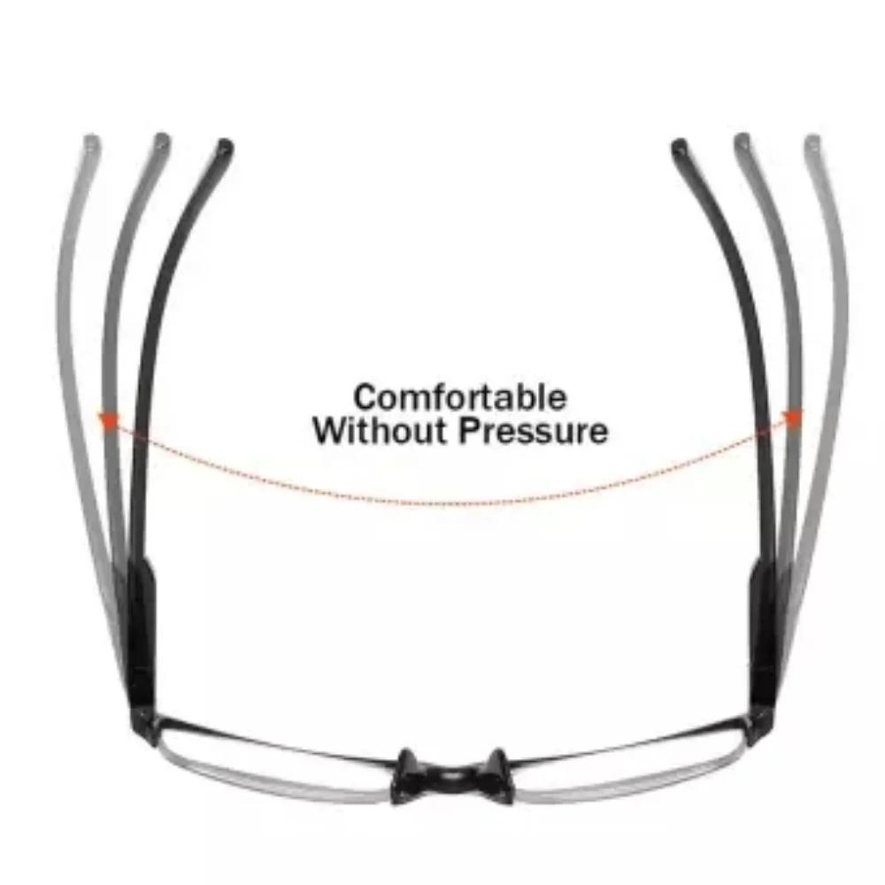Men Reading Glasses Half-Frame Ultrlight Presbyopia Glasses 2023 Women Eyewear +0.75 To +4.0 Unisex Reading Glasses
