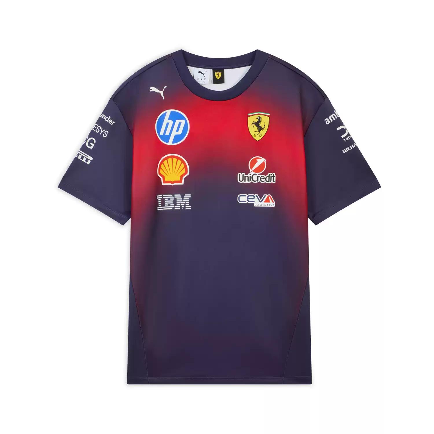 PUMA x Ferrari Racing T Shirt Unisex 713841-01 XS