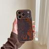 Electroplated Snake Pattern Case for iPhone 16 Pro Max/17/15/14 with Large Window