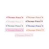 1PC Passenger Princess Star Mirror Decal Sticker Personalized Car Stickers Reverse Mirror Decor Rearview Mirror Car Vinyl Decal