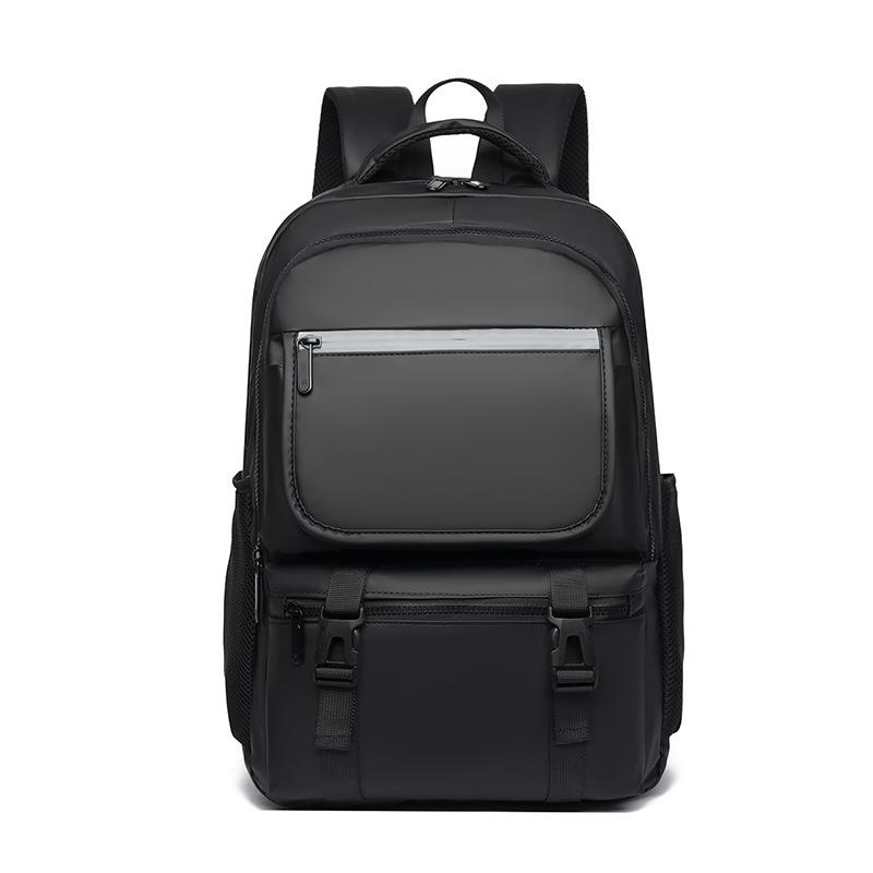 Business Backpack Expansion Double Backpack Men's Casual Travel Backpack Luggage Bag