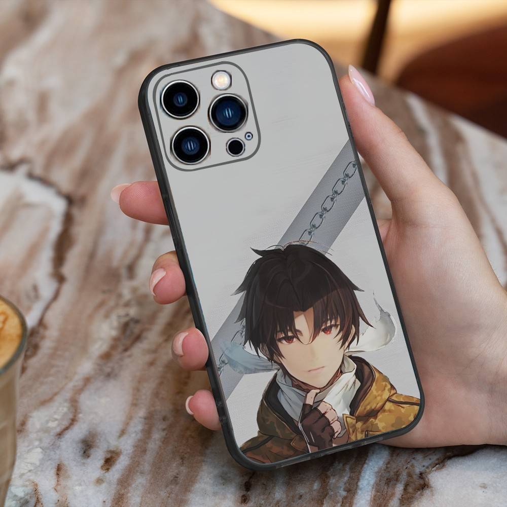 1 Stück Klassisches Anime 86 Eighty Six Mode Handyhülle Silikon Weich Für IPhone 16 15 14 13 12 11 Plus Pro Max Plus