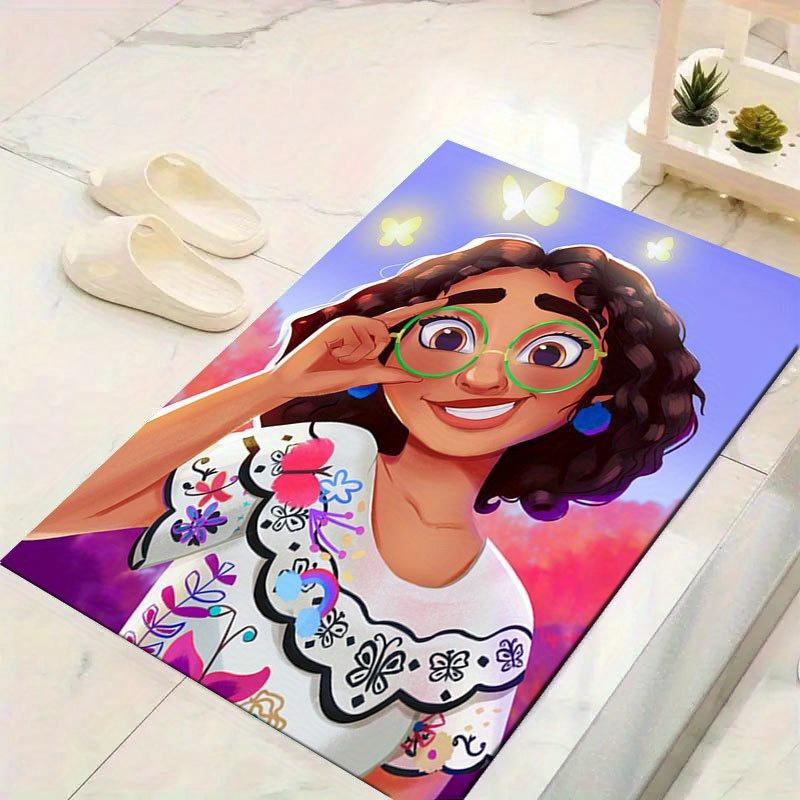 

1pc Encanto Pattern Carpet Area Rug Non slip Carpet Hand Washable Floor Mat Suitable For Living Room Bedroom Home Decor Room Decor 60cm by 90cm
