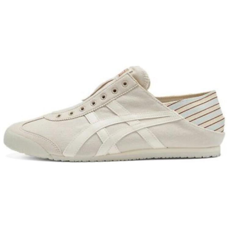 

Onitsuka Tiger Unisex Mexico 66 Beige Brown Red Low-top Sneakers 1183A437-250 38