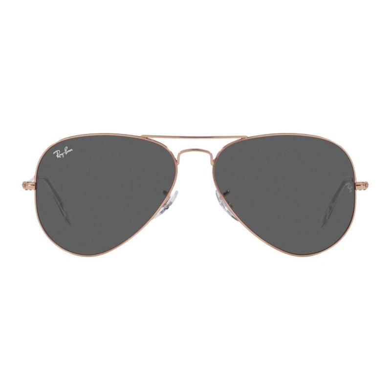 RAYBAN Logo Metal Aviator Pilot Sunglasses Unisex Couple Style RB30259202B158