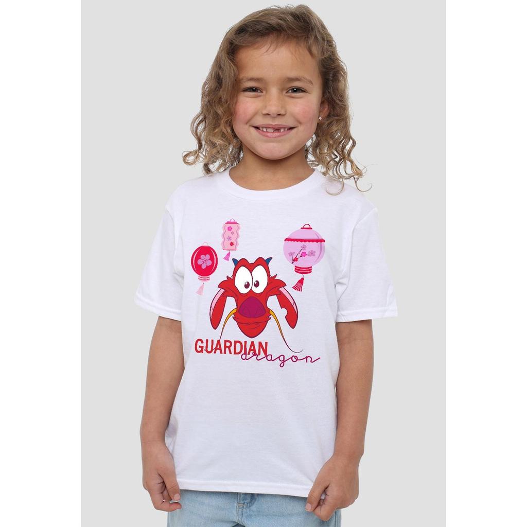 Mulan Camiseta infantil/crianças Guardian Dragon Mushu