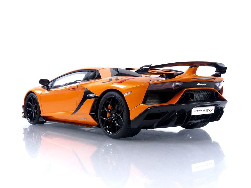 Autoart Lamborghini Aventador SVJ perleťově oranžový hotový produkt 1/18