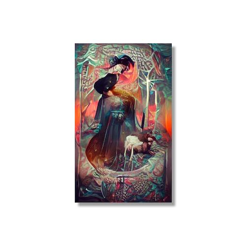 Major Arcana Tarot Art Poster Prints Wall Picture Occult Enthusiast Divination Cards Living Room Home Decoration Canvas Painting