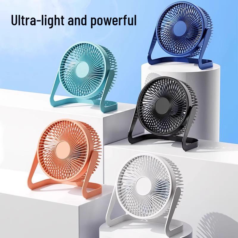 6-Inch High Power Silent USB Desktop Fan – Compact Office & Circulation Fan