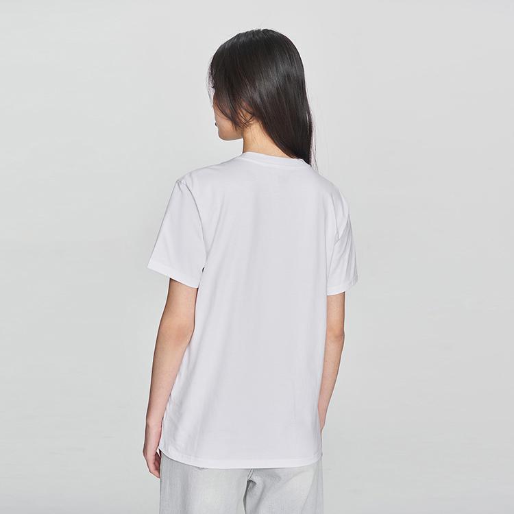 SS25 T-Shirt mit Buchstabenlogo-Print, kurzärmelig, Unisex-Oberteil LUT0053984LE00FK14000
