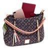 Jacquard Multifunctional Shoulder Bag [Christian Olivier] Water-repellent 2-way 38-7702 (chocolat)
