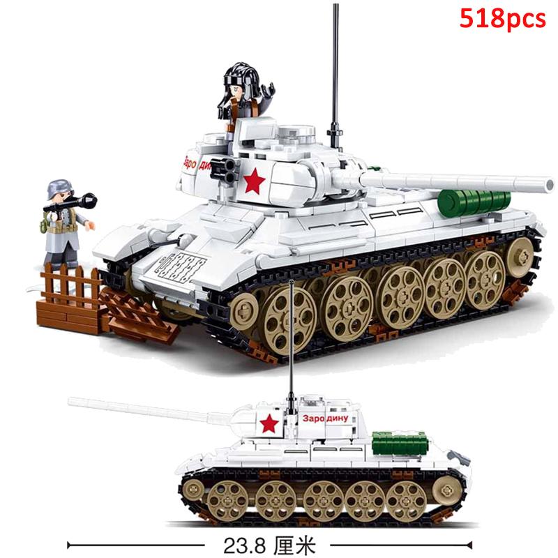 Schlacht um Iwo Jima Zweiter Weltkrieg ii Sets Militärfahrzeug Panzer Jagdflugzeug LKW Bausteine ww2 Armee Waffen Figur Steine