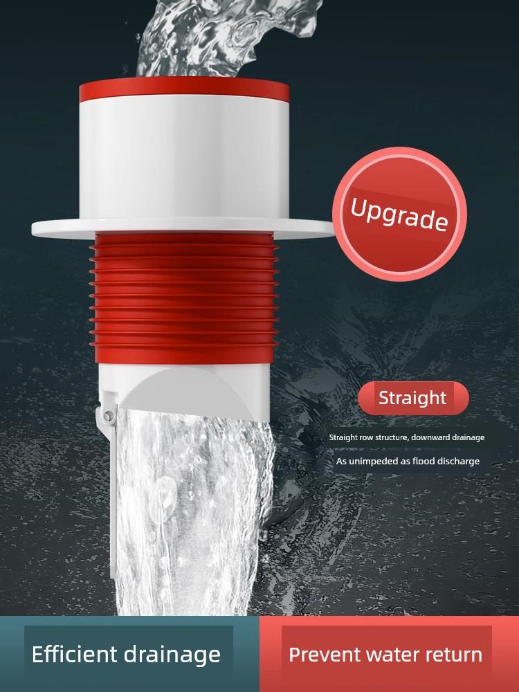 Floor Drain Deodorizing Filter Sealing Plug Bathroom Kitchen Check Valve Drain Pipe Anti-Odor Downcomer Neutral Closure Handy Gadget