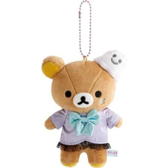 San-X Rilakkuma Pastel Halloween Party Hanging Plush Toy MV90301