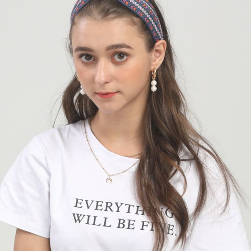 LALA Ethnic Hairband-L/BLUE